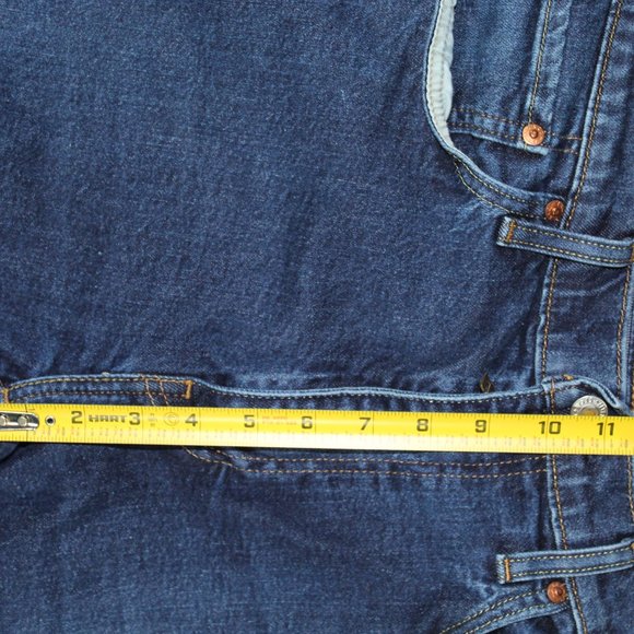 Levi's Premium 502 Blue Jeans 36x30 - Picture 6 of 7